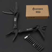 迷你多功能组合钳野外生存装备 折叠组合野营便携防身工具多用途