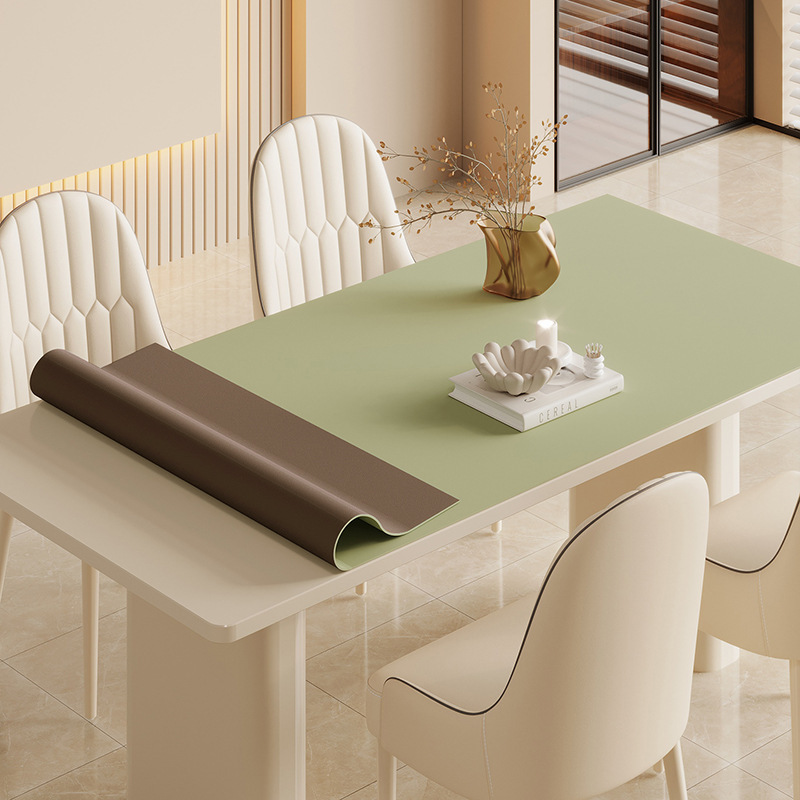 Silicone Eye-Protecting Desk Mat, Student Desk Mat, Special Office Computer Tablecloth, Waterproof, Oil-Proof, No-Wash Desk Mat