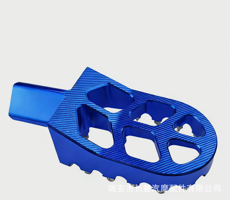 Cross-Border Motorcycle Footrests with Spikes, Non-Slip, Wear-Resistant, Durable Electric Motorcycle Pedals, Cnc Aluminum Alloy Modification Parts