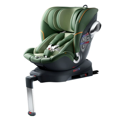 Car child safety seat for cars, suitable for babies - fairy-green