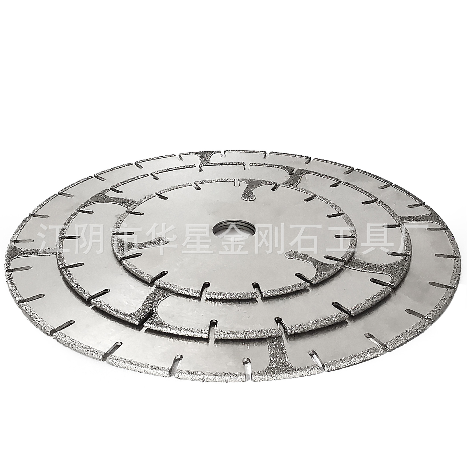 230mm大锯片带筋电镀锯片瓷砖切割片角磨机锯片