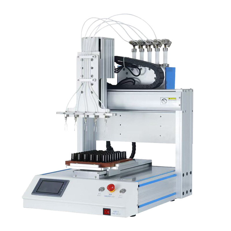 máquina de llenado de líquido pequeña máquina de llenado cuantitativo automático de tubería de reactivo de ácido hialurónico líquido de mosquito aceite de aire