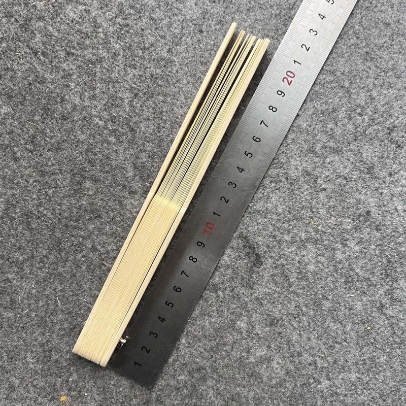21 センチメートル扇骨竹小さな扇骨中国風中国風 diy 手作りチームビルディング活動|undefined