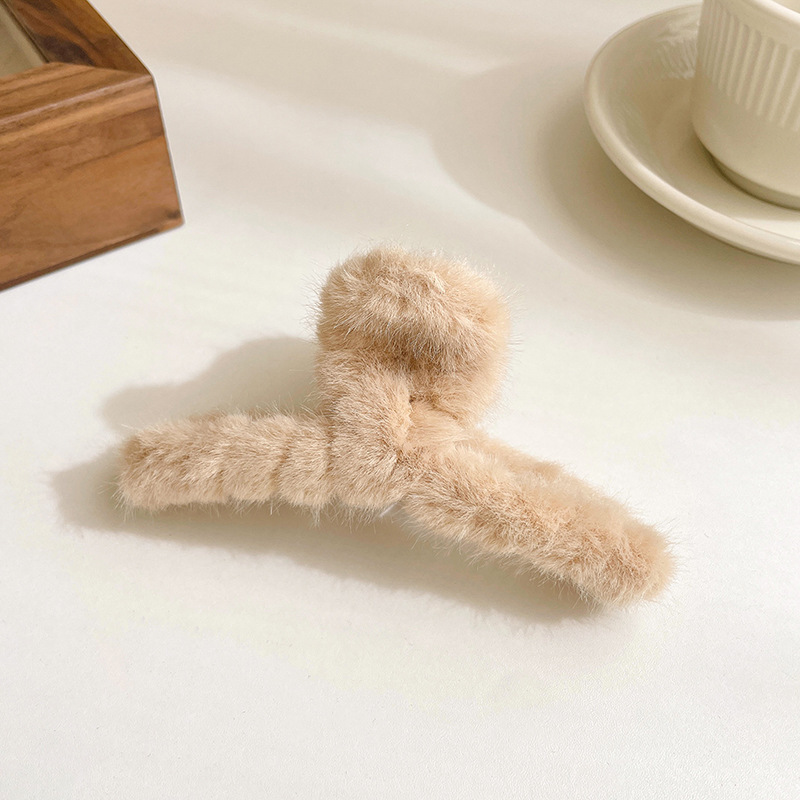 Clip de garra grande Placa de horquilla de acrílico horquilla hembra elegante temperamento tiburón clip tocado clip de Cabeza trasera horquilla