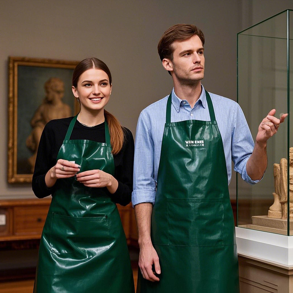 방수 및 방유 앞치마 주방 매점 수생 식품 공장 허리가 길어지고 두꺼워 진 노동 보호 작업복