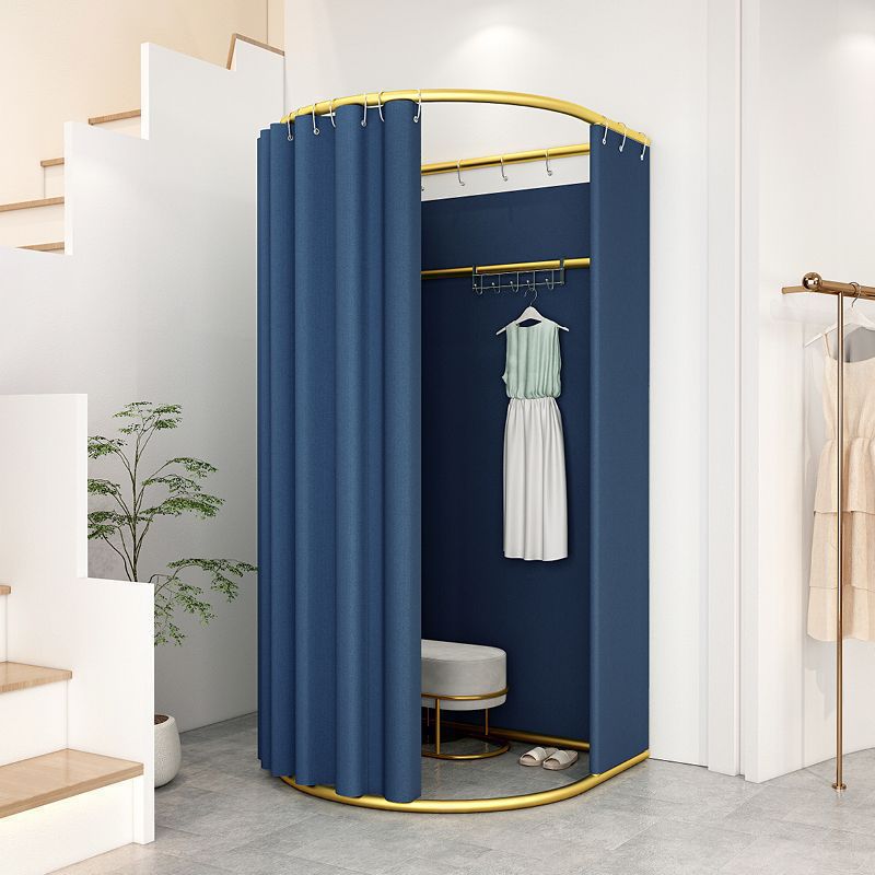Cortina de vestuario portátil plegable simple para vestuario de vestuario móvil temporal del centro comercial