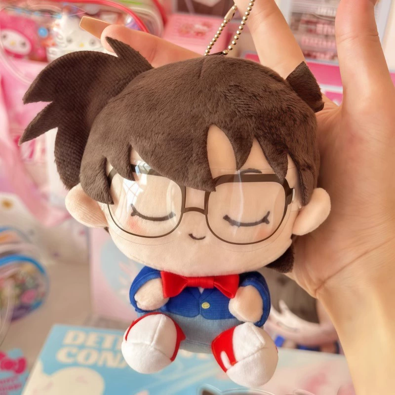 灵动 Genuine Detective Conan наклоненная голова наклейка плюшевой фигуры mystery box Маулин Кидд кукла подарок