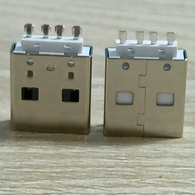 USB2.0 short body A male, dedicated for welded wire USB flash disk