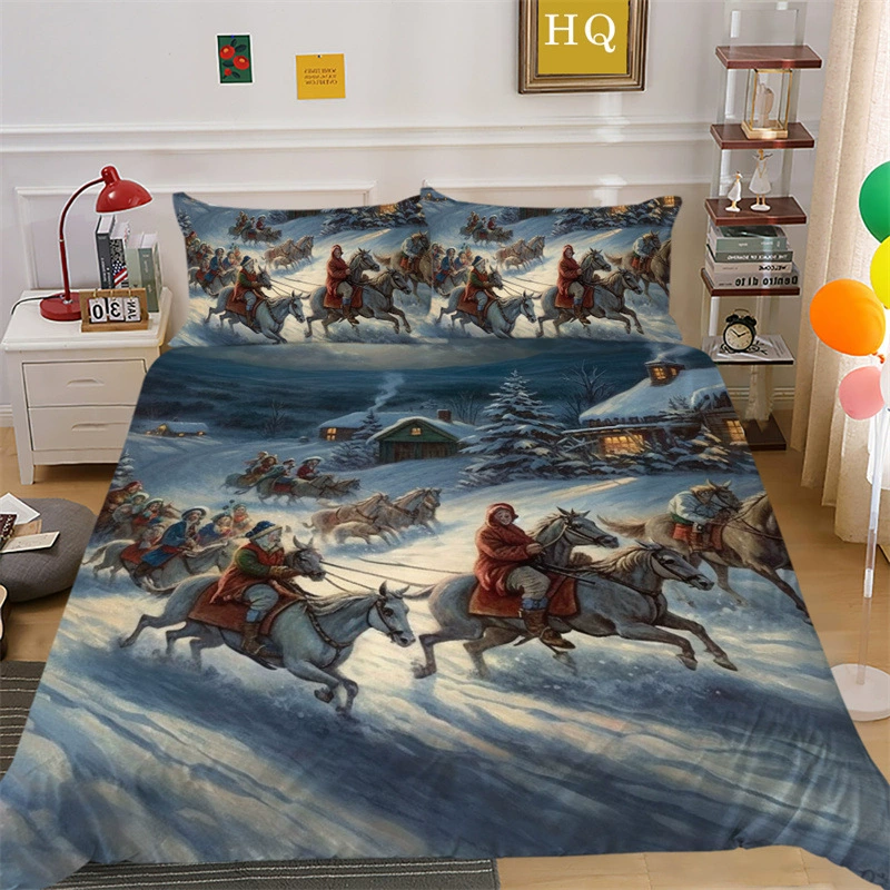 (Cross-border trading), duvet cover, pillowcase, ebay, 3D, polyester