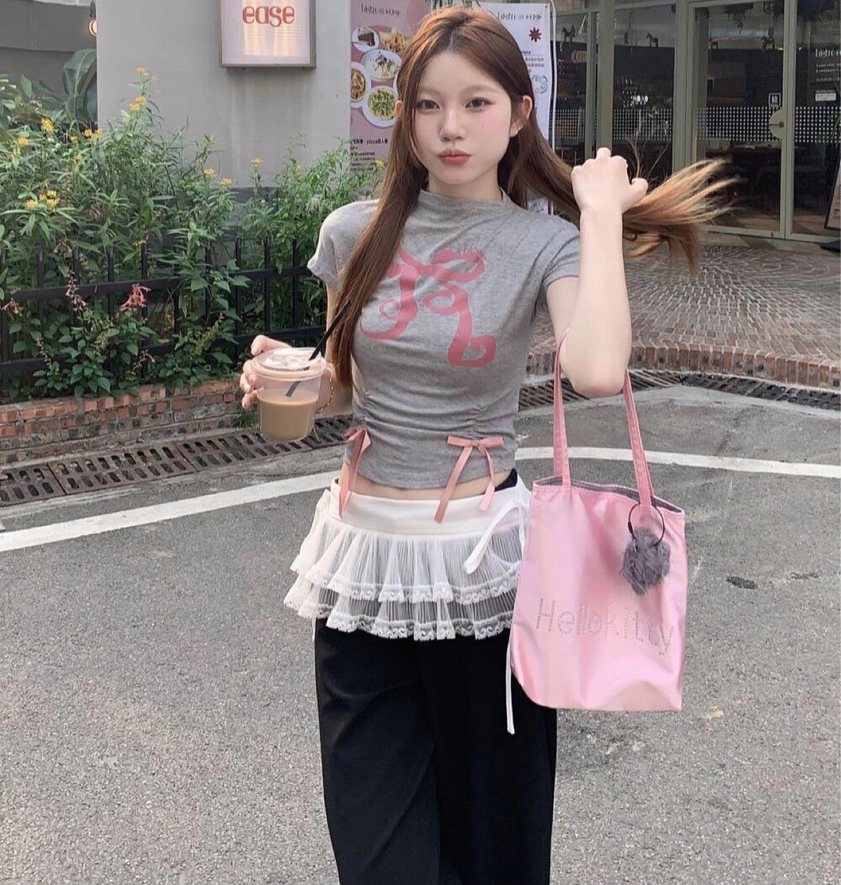 Sweet and Spicy New Style Butt Curtain Layered with Short Skirt, Fluffy Princess Skirt, Ballet Style Lace Skirt, Pleated Skirt for Women