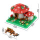 [Cross-border Building Blocks] Mushroom House Panda Penholder MINI Particle Microparticle Building Blocks Export to Amazon Cross-border