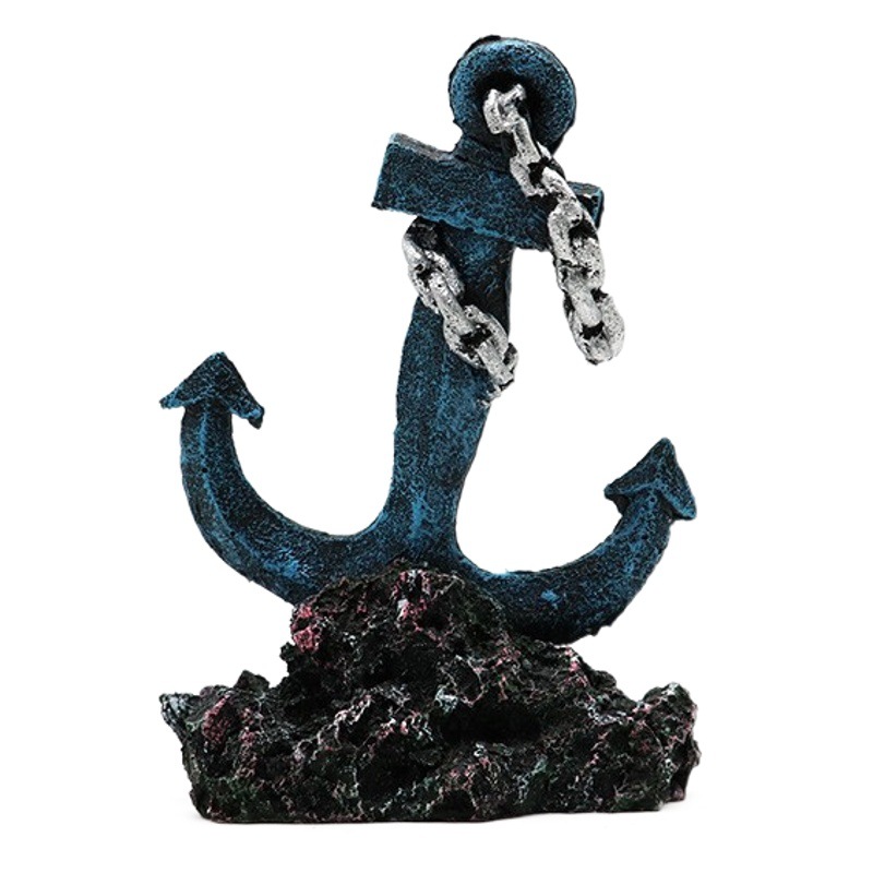 Nuevo paisajismo para acuarios, decoraciones populares de Xiaohongshu, pequeños adornos creativos con diseño de submarino.