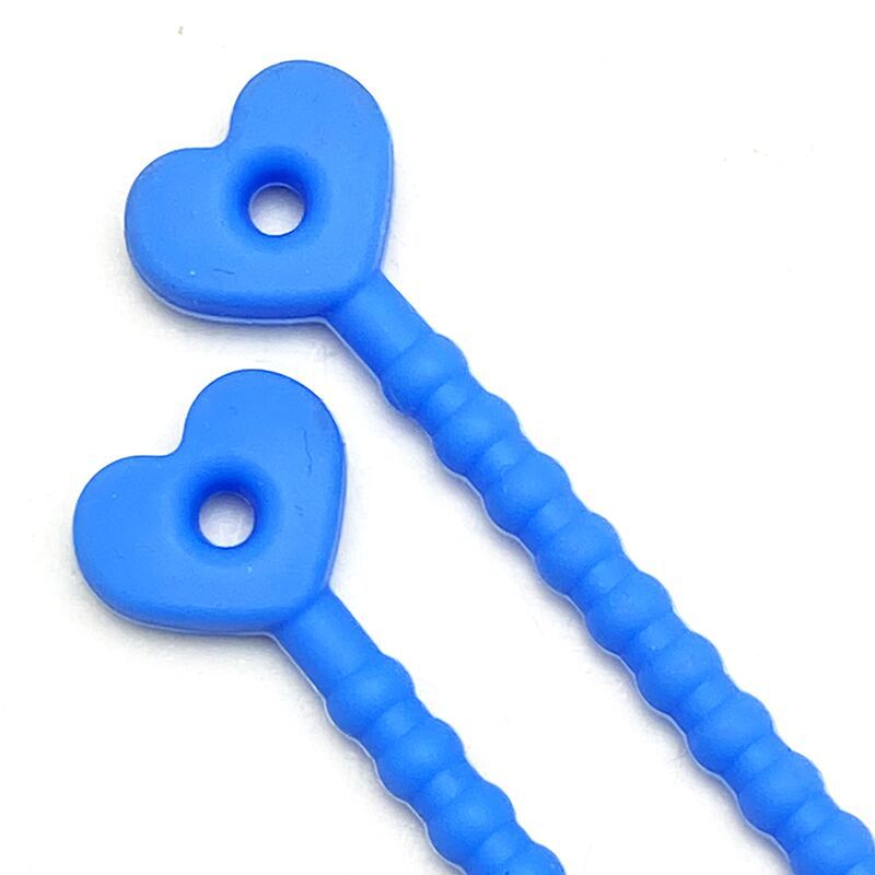 Fabricante de 210mm de plástico de silicona de alambre de corbata hebilla suelta corbata al por mayor hecha a mano diy corbata accesorios de la joyería