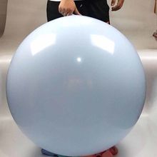 大氣球36寸正圓色氣球結婚開業慶典地爆天空爆大號國產圓形乳膠