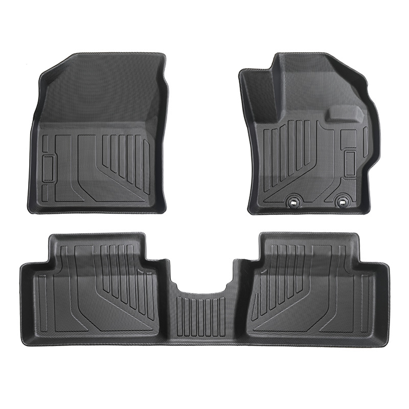 Aplicable a Toyota Yaris Fuel 2020 - 2024 Directo 3D todo el tiempo material TPE almohadilla de pie cojín de colateral