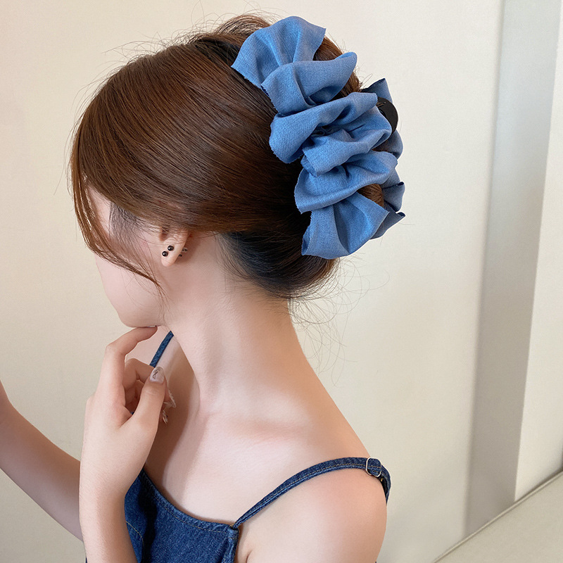 Nube coreana clip de cabello para mujeres 2025, nuevo clip de cabello de alta calidad, cabello grande, clip de tiburón grande