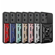 顺甲推窗适用传音Tecno Spark Go2023手机壳Infinix Hot 30指环壳