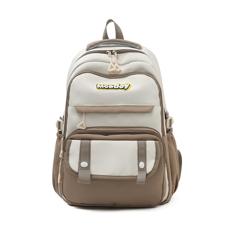 Estilo universitario linda mochila de gran capacidad para mujer casual mochila de todo fósforo niña de secundaria estudiante de secundaria mochila de computadora