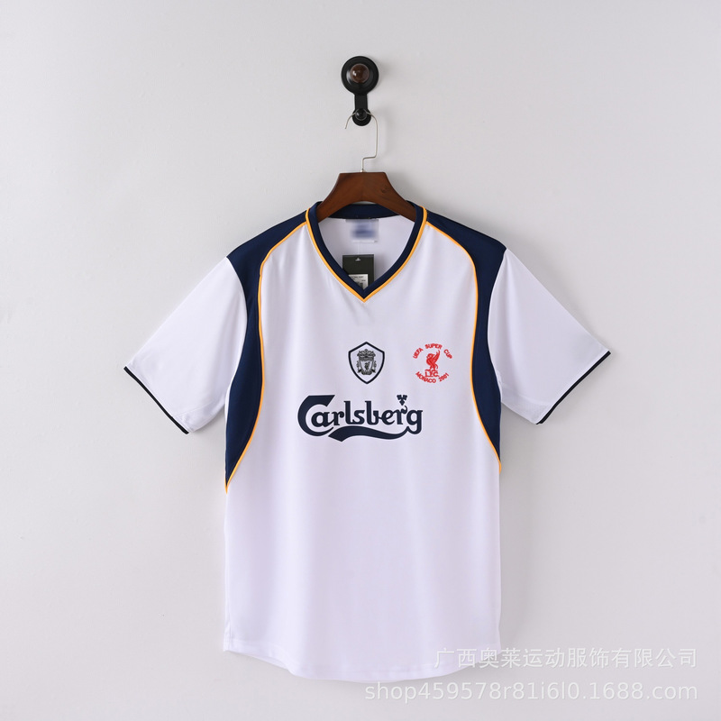 复古利物浦球衣Liverpool球迷版主场杰拉德俱乐部足球服足球球衣|undefined