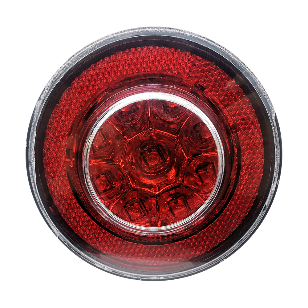 Luz redonda del autobús luz redonda del pasajero luz del pasajero coche de pasajeros luz LED coche de pasajeros luz trasera del camión luz redonda