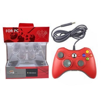 XBOX360 有線ゲームパッド PC コンピュータ/XBOX コンソール USB 振動チキン 360 ゲームパッド|undefined