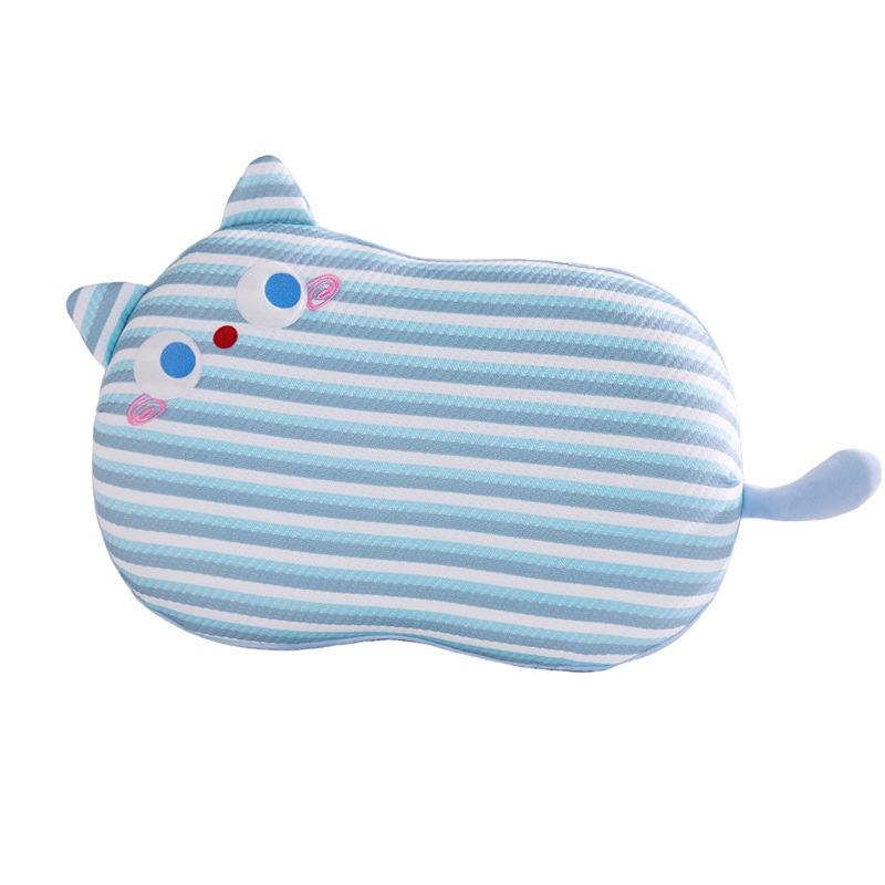 Verano almohada de memoria de seda de hielo almohada de estómago de dopamina gatos almohada de memoria de niños almohada de algodón núcleo de estudiantes siesta almohada de cocina