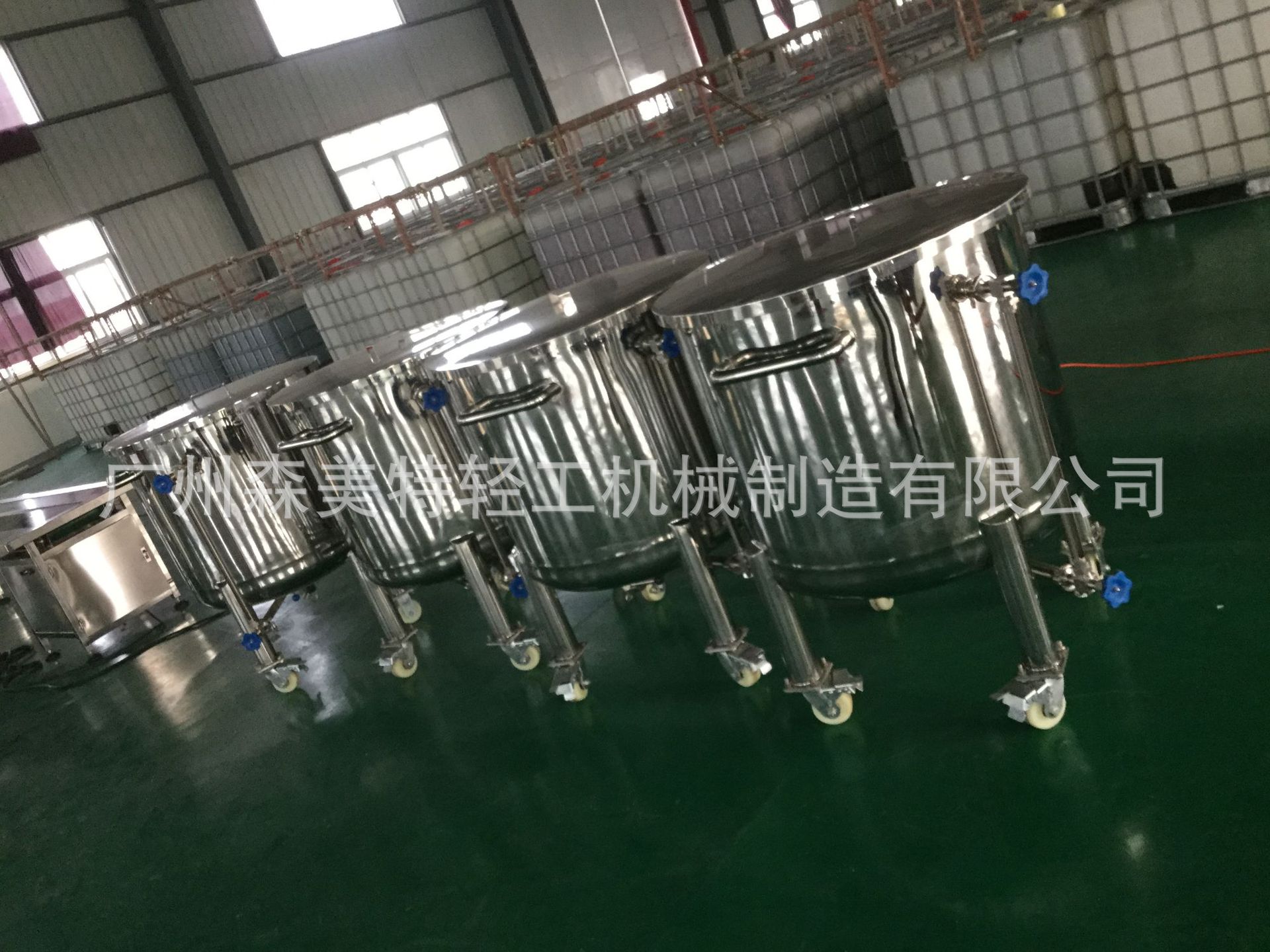 200L敞口不锈钢储罐 敞口储罐制作 油漆涂料预存罐 敞口物料桶