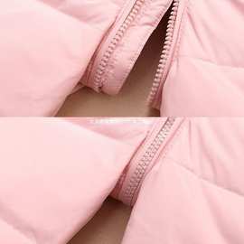 白鸭绒儿童连体羽绒服男宝女宝宝1-2-3岁婴儿冬套装外出爬服童装