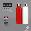Sports bottle double -layer stainless steel milk bottle new stainless steel bottle water cup large capacity sports kettle