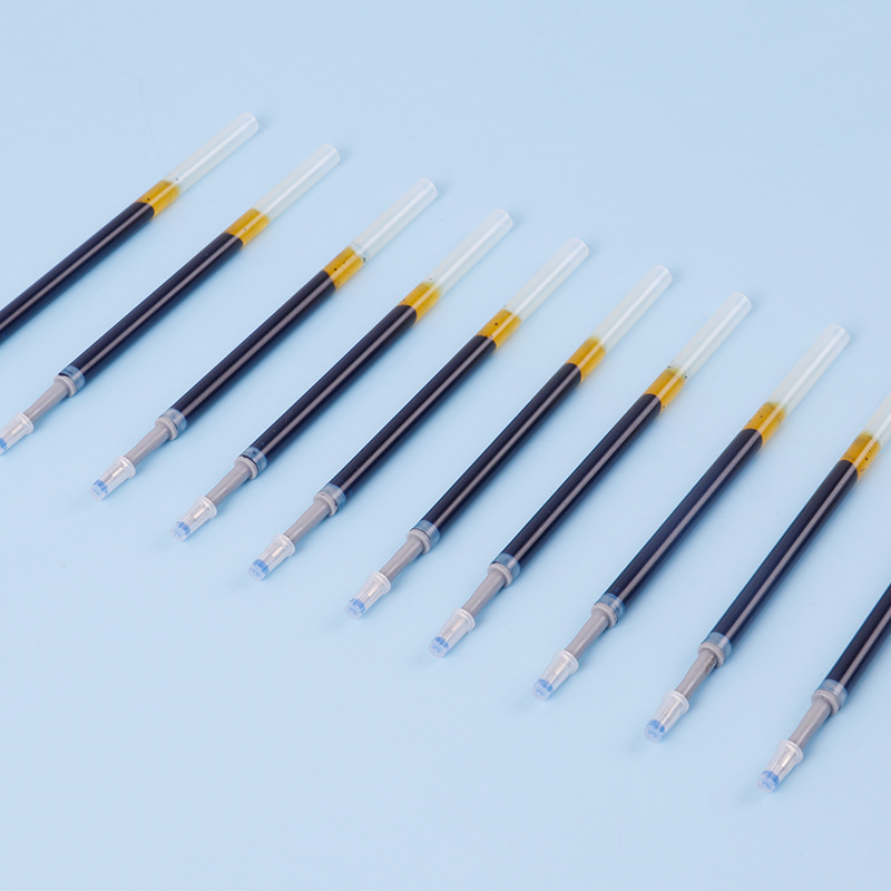 Dark blue bullet-shaped pen tip