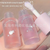 Transparent moisturizing glossy lip gloss, mirror effect, custom made