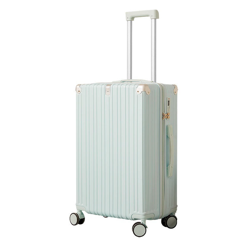 Equipaje Estuche trolley de 24 pulgadas estudiante femenina Equipaje de 26 pulgadas para hombres pequeños y frescos equipaje de embarque caja de envío de aire