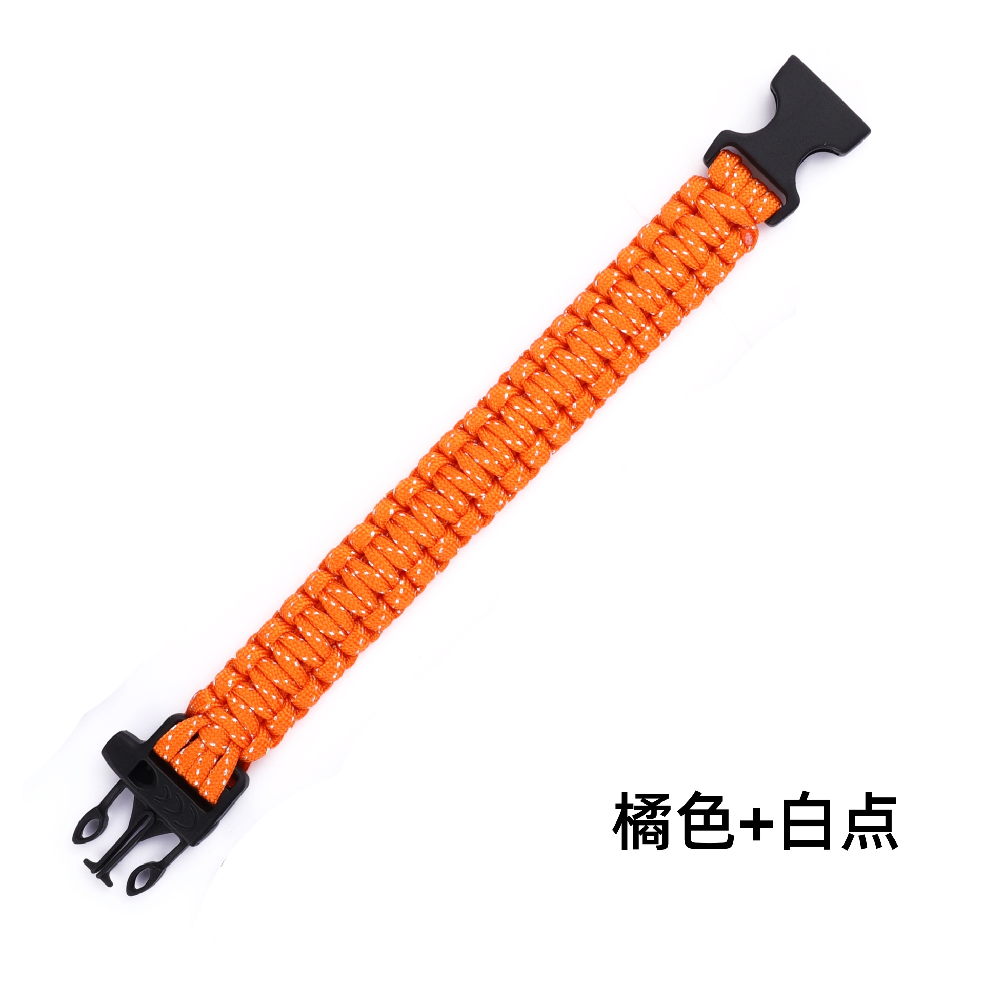 오렌지 화이트 도트