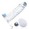 OMOBO wireless remote control charging finger sleeve 10 -frequency vibrator Men uses chastity rooster ring penis vibrator ring