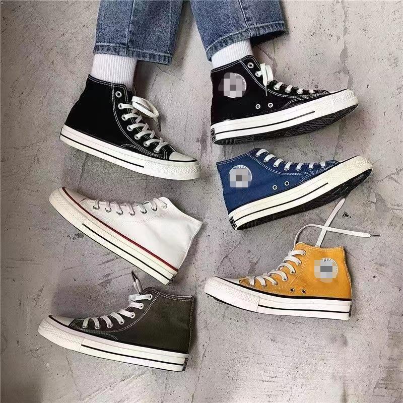 Putian shoes patriotic converse men's and women's shoes 1970s Samsung standard classic black high-top men's casual shoes canvas shoes