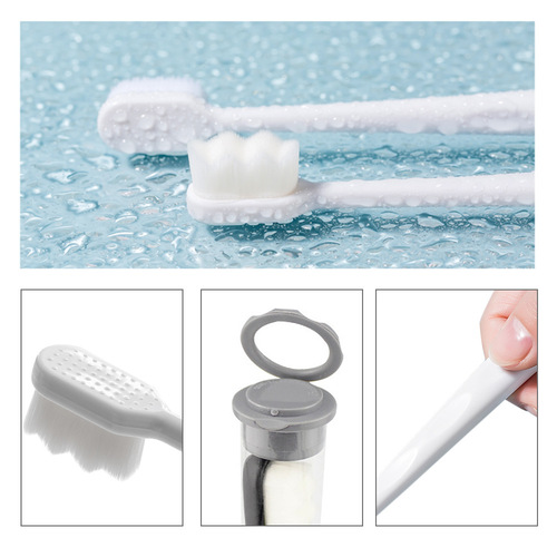Soft bristle adult Korean toothbrush, small head, 10,000 soft bristles, individually packaged, family and pregnant toothbrush