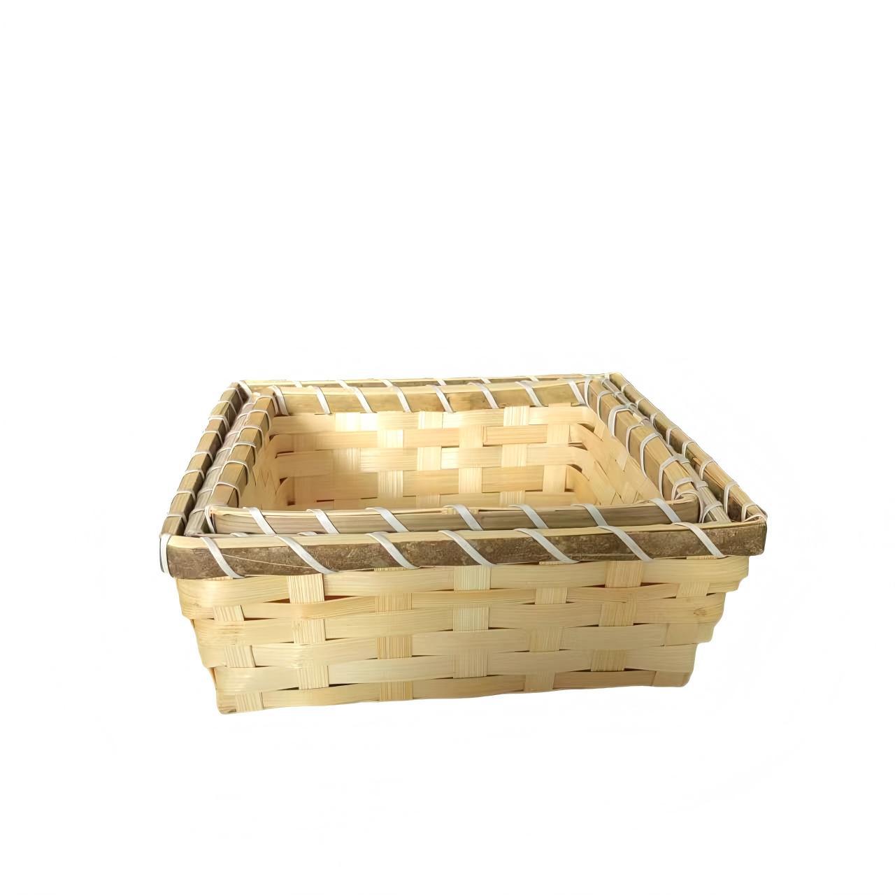 Cestas de bambú trenzadas, cestas de bambú huevos, bandejas hechas a mano, productos de bambú, pan al vapor, cestas comerciales de pan doméstico