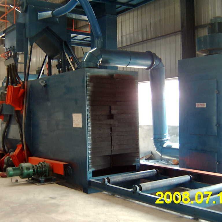 通过式抛丸清理机大中小型通过抛丸机履带网带钢板通过抛丸机配件