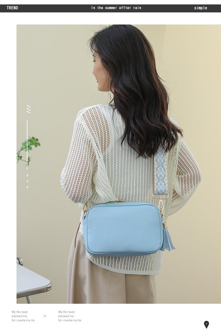 Femmes Petit Faux Cuir Couleur Unie Style Vintage Style Classique Fermeture Éclair Sac Carré display picture 10