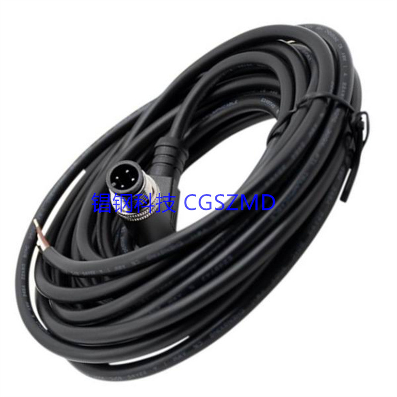 M12����������5m 5 оֱ�Ǻ��ӵ��°�װ M12 Cable Connector