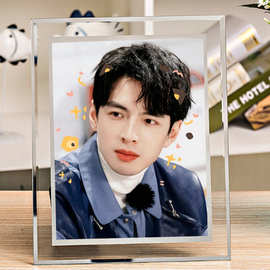 蒲熠星周边diy相框摆台明星信片图片diy宿舍办公室装饰品