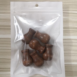 Cross-border Direct Supply Home Products Zipper Drawstring Wooden Beads 6 Pack Bamboo Curtain Wooden Curtain Roller Shutter Blind Accessories Wooden Pendant
