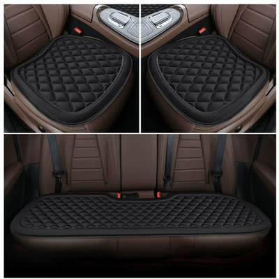 Seat cushion, seat cover – Car seat cushion four seasons universal - classic-black-three-piece-set