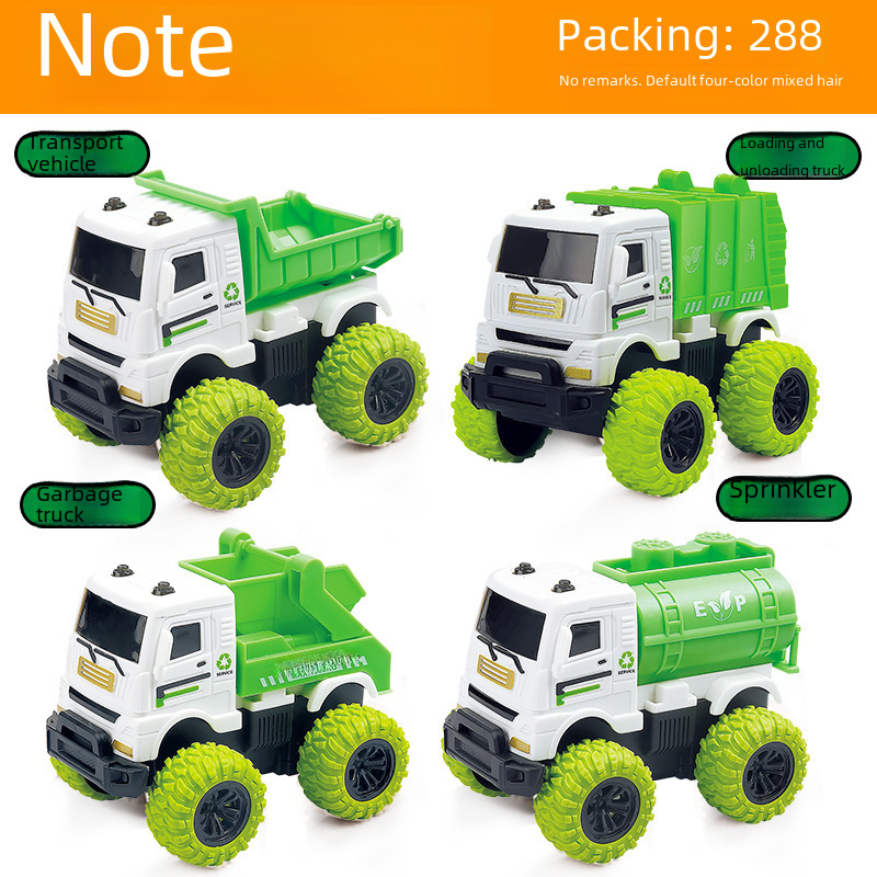 inertia four wheel drive off-road toy car for boys