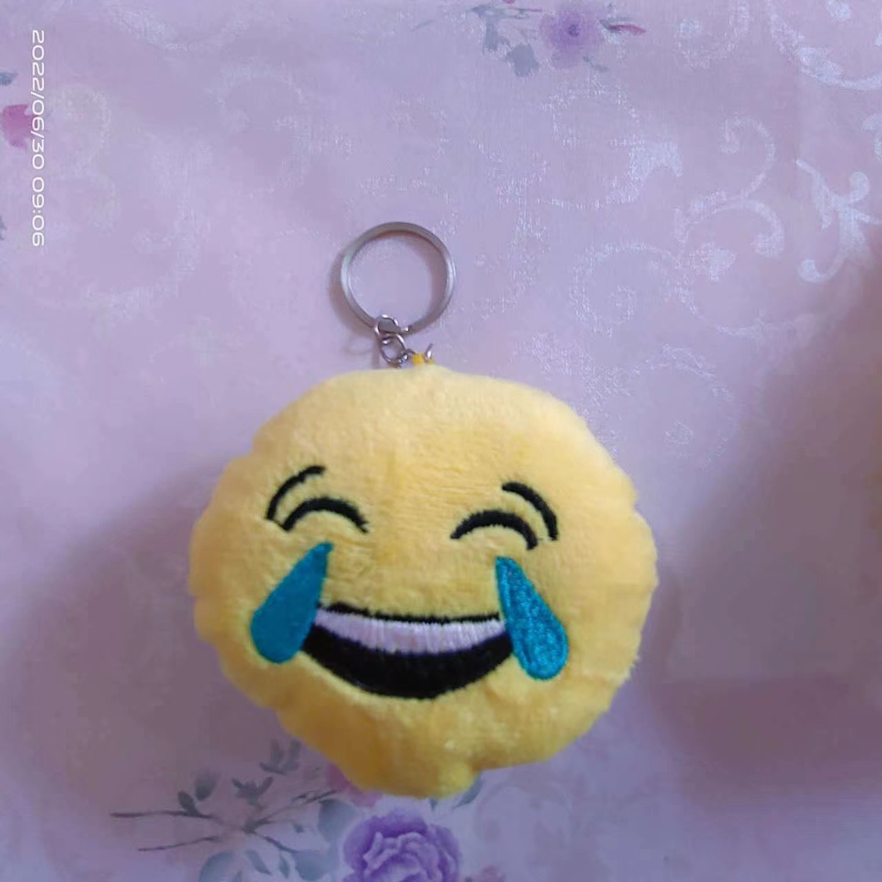 Juguetes de peluche transfronterizos pequeños emoticones colgantes mochilas llaves colgantes eventos de boda arrojar regalos colgantes al por mayor