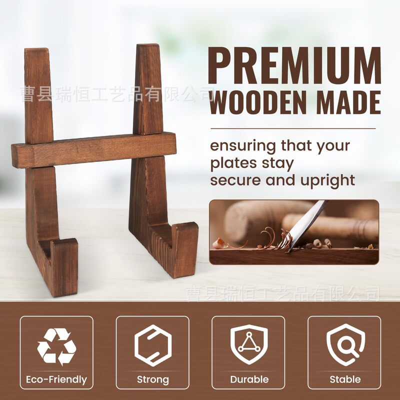 Spot Wooden Cooking Recipe Rack Photo Table Stand Solid Wood Recipe Rack Kitchen Tabletop Dish Display Rack