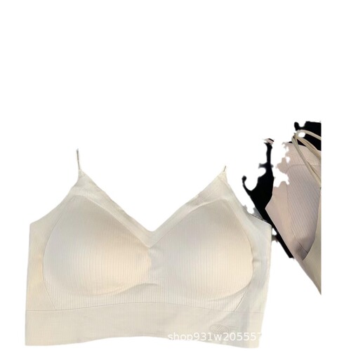 Hanger set 7299-1 fixed cup seamless beautiful back-wrapped chest V-neck cross U-shaped sexy lingerie