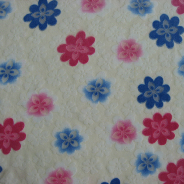 烂花短毛绒布宽幅家纺面料全涤印花烂花烧花KS经编超柔短毛绒布料