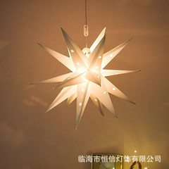 メーカー贩売6l18角星led多机能タイマーバッテリーusbクリスマス祭り装饰