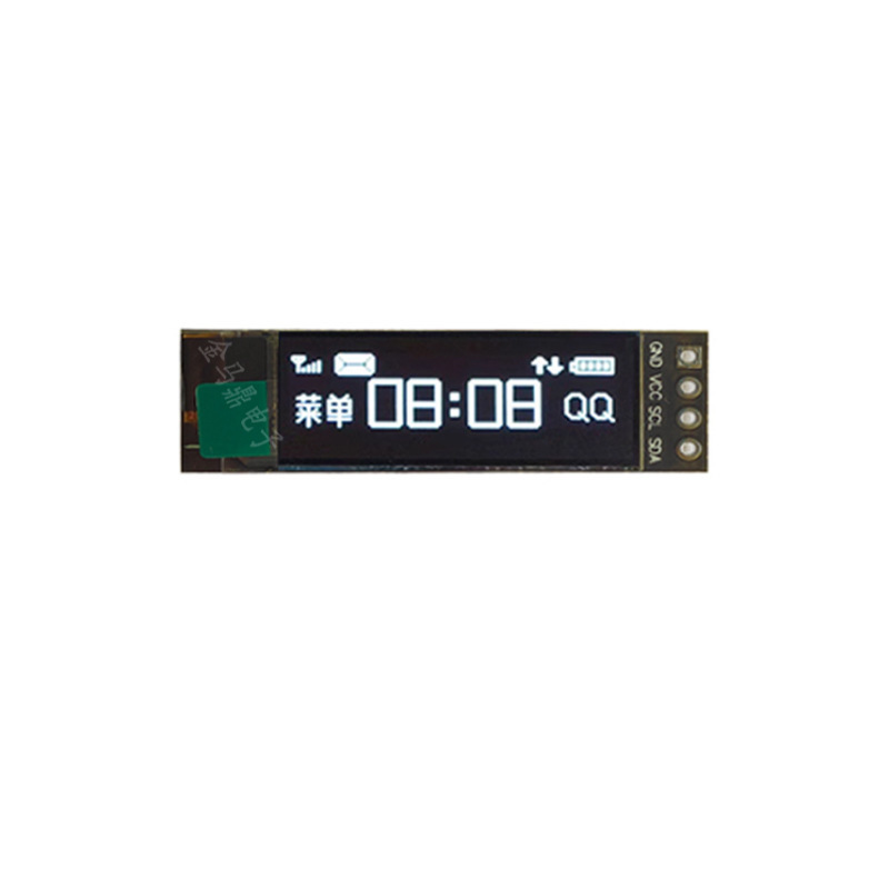 91インチOLED液晶ディスプレイ4ピン128*32ドットSSD1306ドライバIICインタフェースモジュールモノクロ|undefined